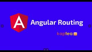 Routing and Navigation in Angular