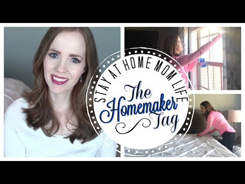How I REALLY Feel About Being a Stay-at-Home Mom | THE HOMEMAKER TAG | Favorite Chore, Am I Happy? Video