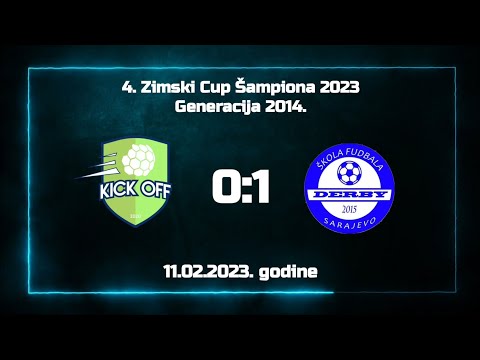 ŠF Kick Off - ŠF Derby 0:1 (4. Zimski Cup Šampiona 2023) - Generacija 2014.