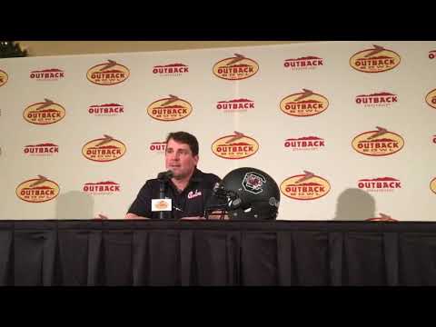 Will Muschamp Outback Bowl press conference