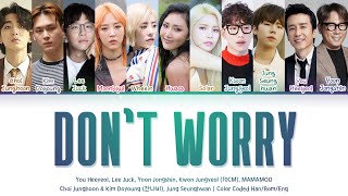 Download lagu Lee Juck (이적) - Don't worry (걱정말아요 그대) with. 유희열, 윤종신, 10CM, 잔나비, 마마무, 정승환 [CC Lyrics Han/Rom/Eng] mp3
