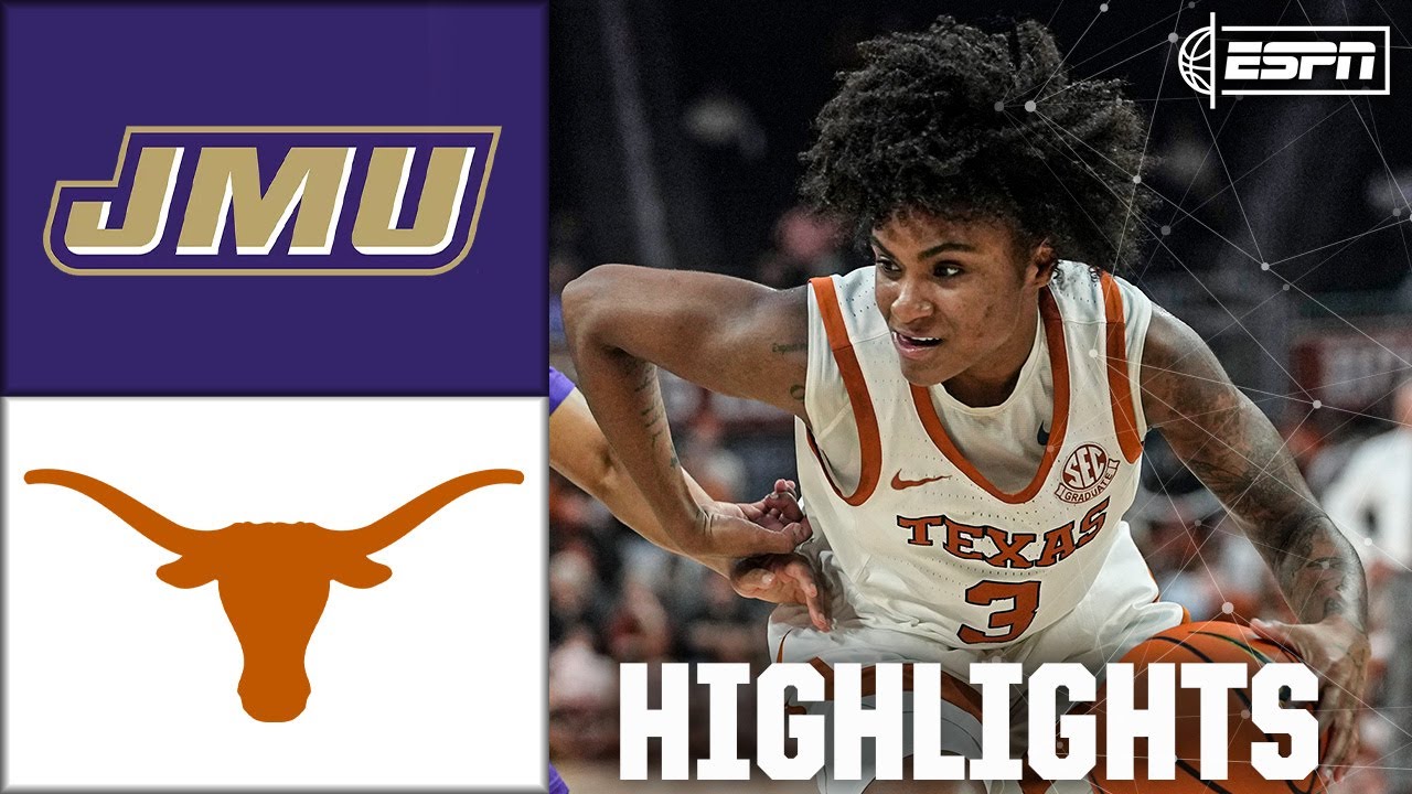 James Madison Dukes vs. Texas Longhorns | Full Game Highlights | ESPN College Basketball