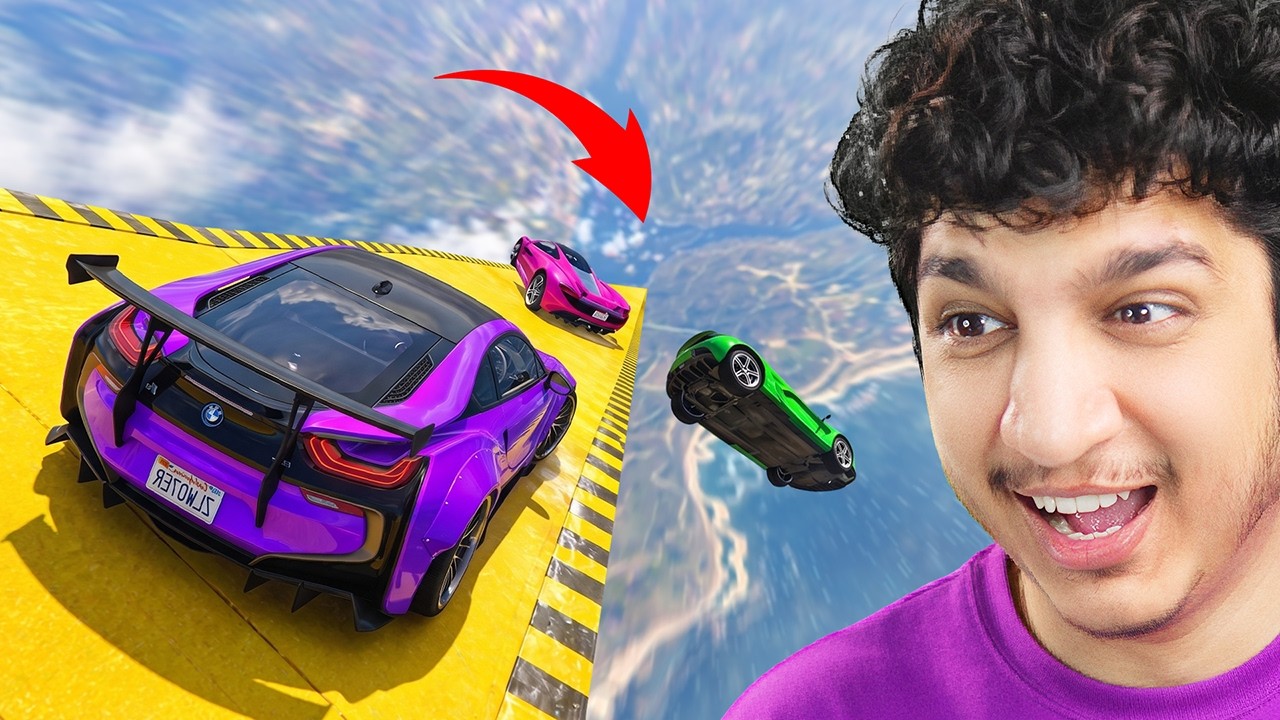 Making My Friends Play The HARDEST GTA 5 Parkour Races