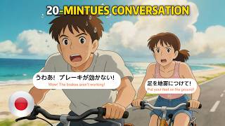 20-Minute Japanese Listening Practice | 10 Real Conversations for Beginners (N5-N4)
