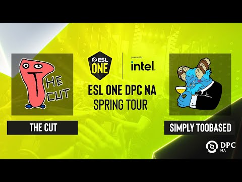 Dota2 - simply TOOBASED vs The Cut - Game 3 - ESL One DPC NA Spring