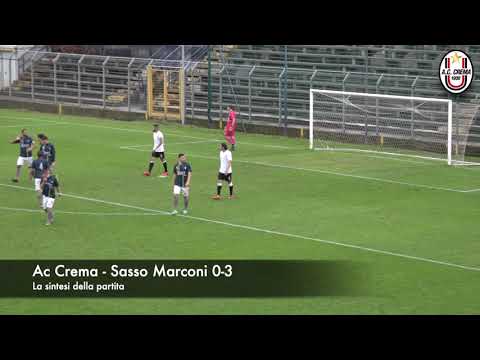 AC CREMA vs SASSO MARCONI 0-3 (4/11/2018) - La sintesi della partita