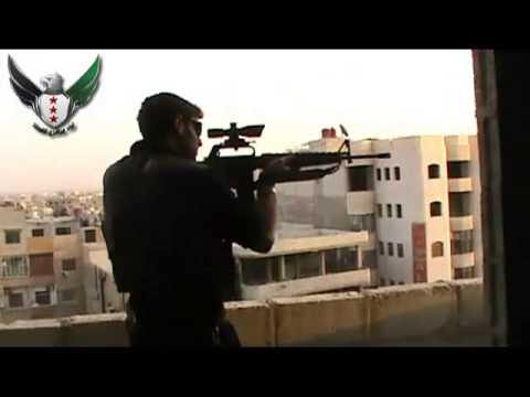 جولة ميدانية لقائد لواء مجاهدي الغوطة على مرابطي اللواء في جبهات الغوطة الشرقية في ريف دمشق