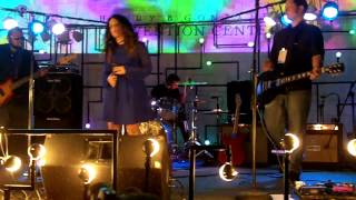 Luminaria 2012 "Color the stars"  video artist Laura Grace Robles joins Ledaswan Indie Rock band