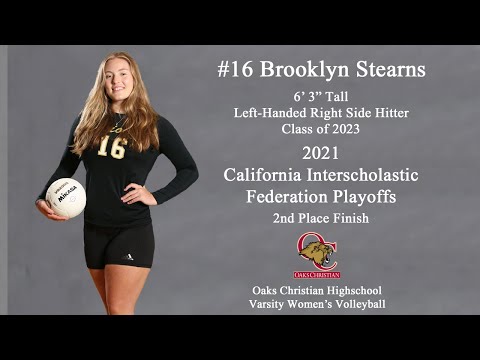 #16 Brooklyn Stearns - 2021 CIF Varsity Playoffs