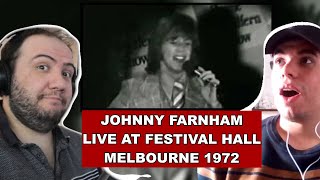 Johnny Farnham Live At Festival Hall Melbourne 1972 | Teacher Paul Reacts