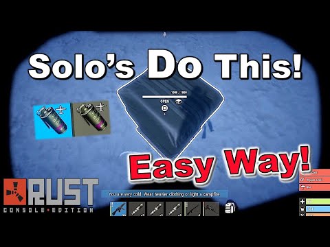 How to Safely Get a Supply Signal (Solo) - Rust Console Edition