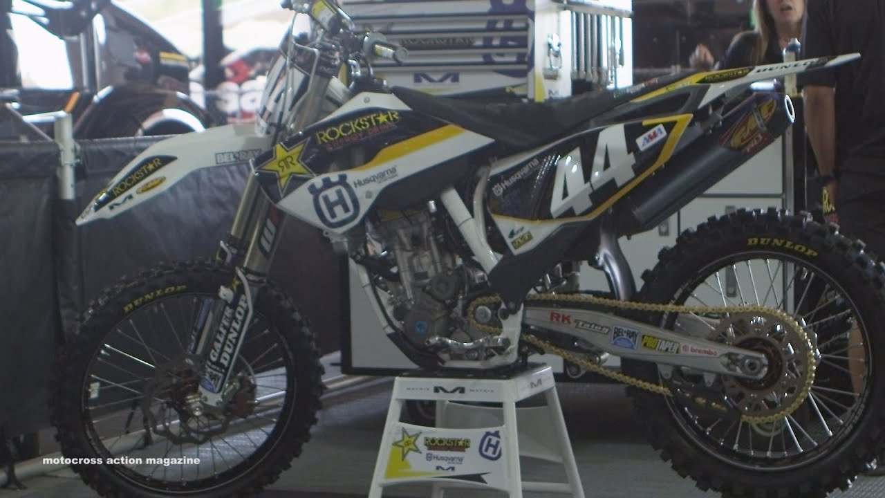 Inside Zach Bell's Factory Rockstar Racing Husqvarna FC250 - Motocross Action