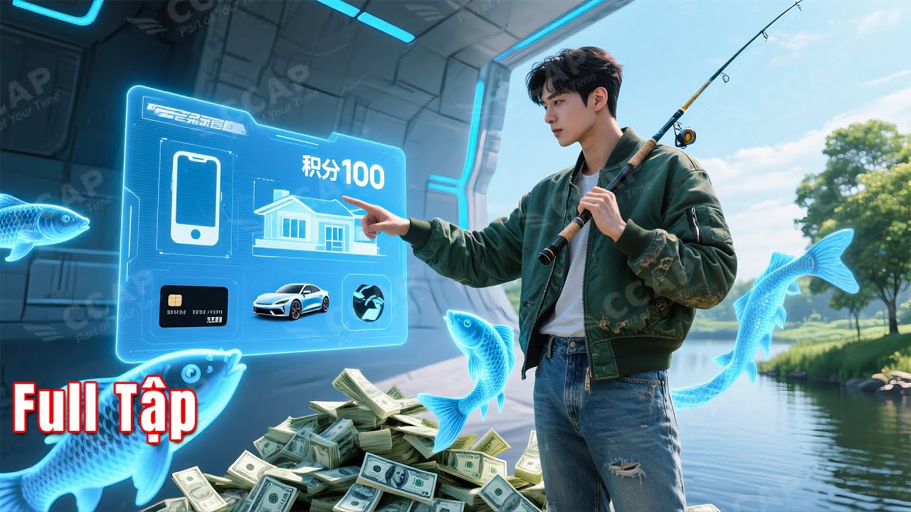 Chàng trai bị đẩy xuống sông vô tình có được hệ thống câu cá đổi thưởng, trở thành tỷ phú giàu nhất