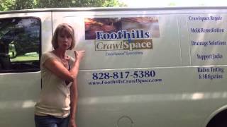 preview picture of video 'Fixing a Crawl Space in Campobello, South Carolina | Customer Testimonial'
