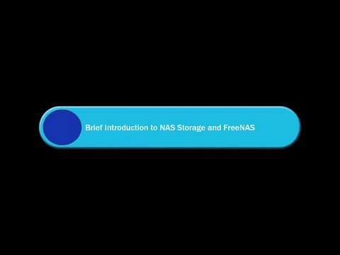 FreeNAS 11 Beginner 01 - Brief Introduction to NAS Storage and FreeNAS Video