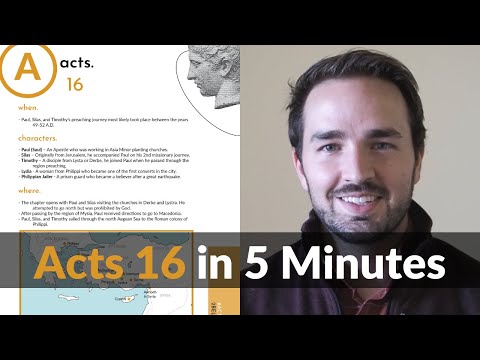 Acts 16 Summary in 5 Minutes - 2BeLikeChrist