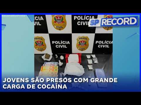Polícia prende dois jovens com cocaína em Palmeira d’Oeste