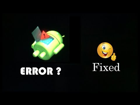 How to fix android recovery mode error in intex aqua 3G mini