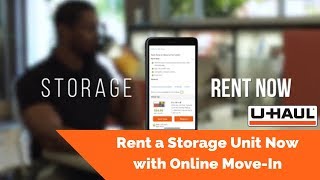 Rent Storage Units with our New Online Move-In Service!