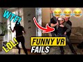 Top 25 VR Fails Funniest Moments
