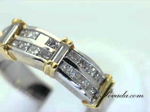 Diamond Ring in Two Tone Gold [MB1200]