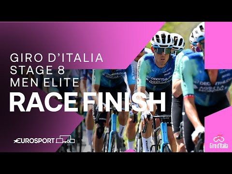UTTER DOMINANCE! | Giro D'Italia Stage 8 Race Finish | Eurosport Cycling