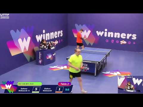 WINners CUP table 2  18.01   Zaitsev Aleksandr A - Ziakun Aleksandr 15:30
