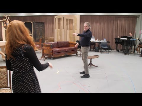 A look at rehearsals for the revival of My Fair Lady at Lincoln Center
