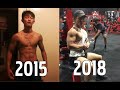4 year natural transformation | UNDERWEIGHT TO BUILT | 15-19 years old