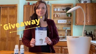 Super Cute 6 Pod iDoo Hydroponics System | Giveaway!!! | EverCrest