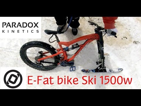 Paradox Kinetics Electric Fat Bike Ski