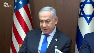 ראש הממשלה בנימין נתניהו נפגש עם חבר הקונגרס הדמוקרטי ג'וש גוטהיימר (עדכוני משרד ראש הממשלה) - התמונה מוצגת ישירות מתוך אתר האינטרנט יוטיוב. זכויות היוצרים בתמונה שייכות ליוצרה. קישור קרדיט למקור התוכן נמצא בתוך דף הסרטון