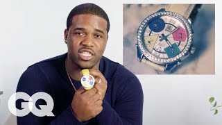 A$AP Ferg Shows Off His Insane Jewelry Collection | GQ