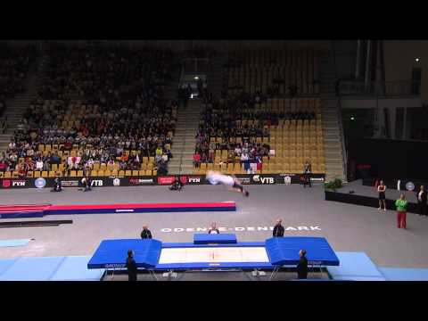 Jeffrey Gluckstein - Trampoline - 2015 World T&T Championships - Semi-Final