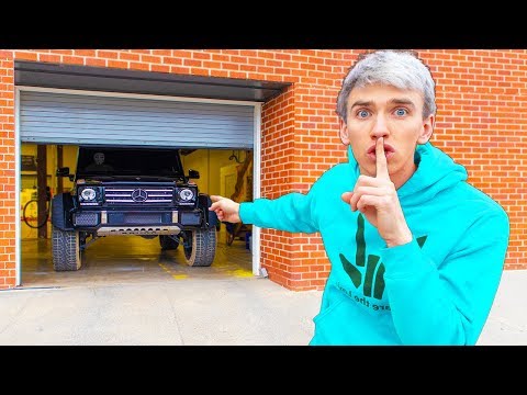 HACKED Spy Wagon Bus Hiding Overnight in TOP SECRET Garage!! (Escaping GAME MASTER Tracking Device)