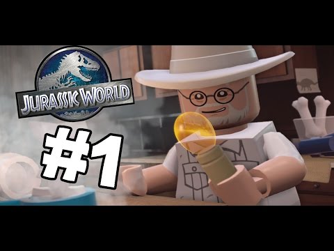 LEGO Jurassic World Video Game Walkthrough Gameplay Part 1