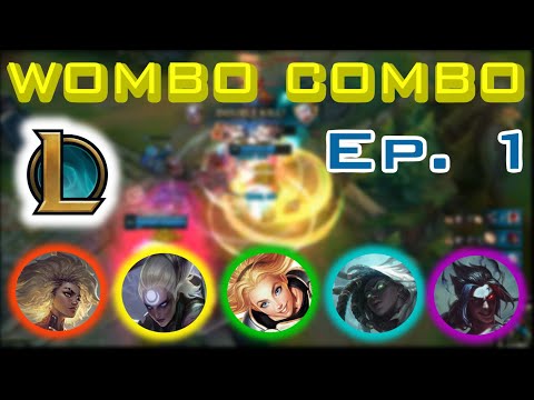 Rell's Ult + Dianas Ult + Lux E + Senna's W =  Wombo Combo Ep.1 of League of Legends Gameplay