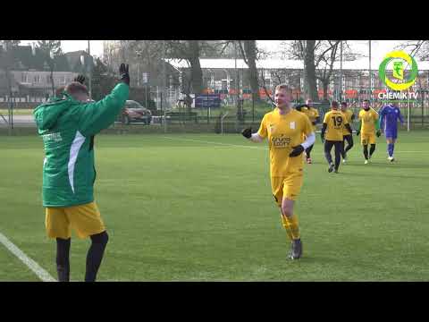 Bramki Chemików z meczu kontrolnego Kotwica Kołobrzeg - Chemik Police