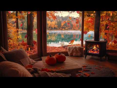 Peaceful Autumn Space on the Porch - Soft piano sounds for Clear your mind and Good sleep