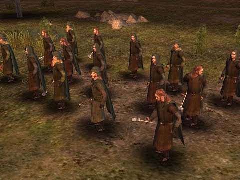 Rohan Peasants vs Uruk-hai and Wildmen of Dunland