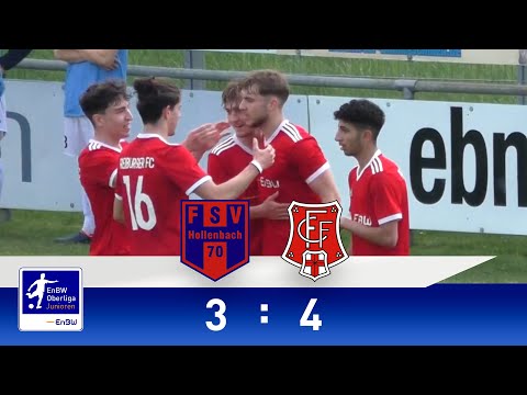 EnBW-Oberliga - A-Junioren: FSV Hollenbach - Freiburger FC