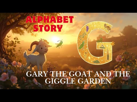 “Letter G Story for Kids | Gary the Goat and the Giggle Garden 🐐🌸 | Alphabet Learning Fun”