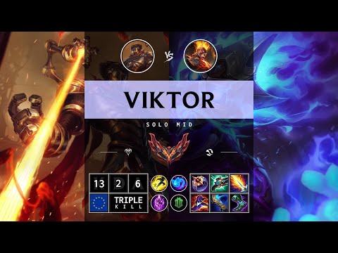 Viktor Mid vs Brand - EUW Grandmaster Patch 14.12