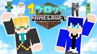 ワンブロック☆マインクラフト ニケ＆ナミッキー  サバイバル生活！パート２