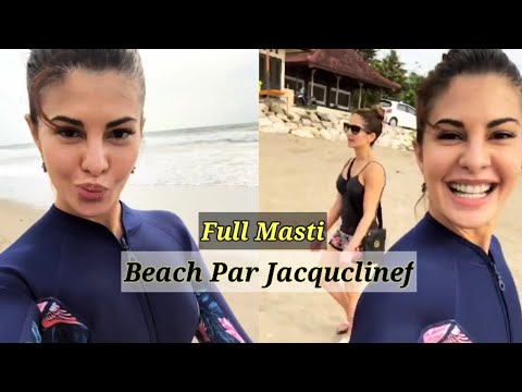 Jacqueline Beach Par Shorts Video|#shorts|Jacquelinef Status Video|Bollywood Actress Jacqueline