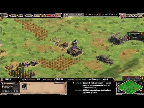 AoE 2 : Définitive Edition - TOURNOI SAUVAGE #1  - Exenon VS Uzikoti - ARABIA