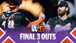 FINAL 3 OUTS: Dodgers vs. Giants | MLB Highlights