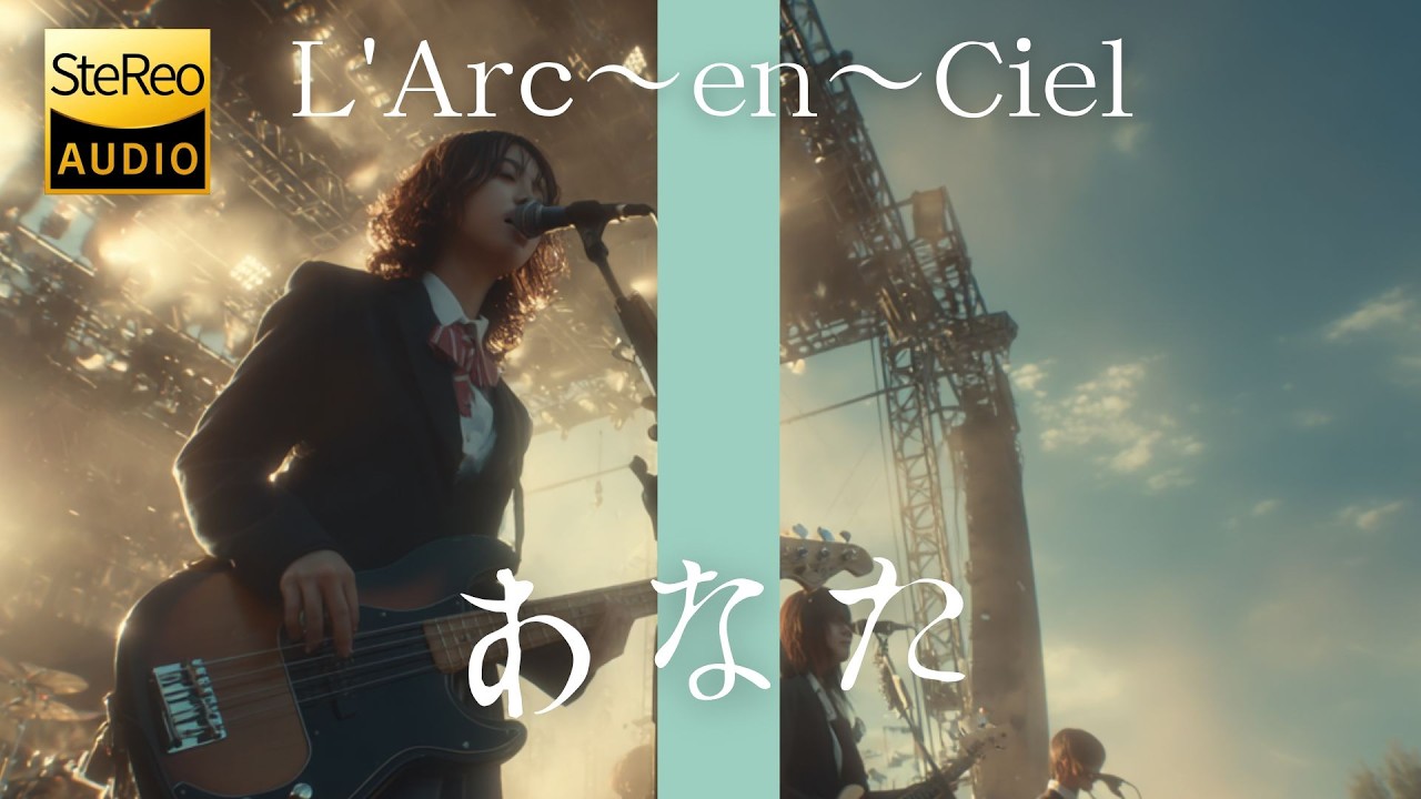 あなた / L'Arc~en~Ciel 🎸放課後の女子高生軽音部がフェス会場で 歌ってみた [AI Sing Cover kAthrsIs -カタルシス-]
