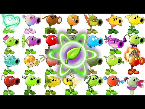 All PEASHOOTER vs All Zombies Far Future - Who Will Win? - PvZ 2 Plant Vs Plant