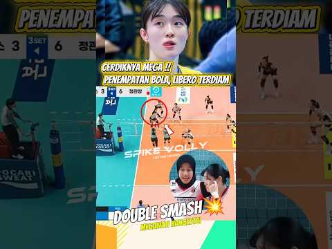 double sMash megawati hangestri 💥 #volleyball #bolavoli